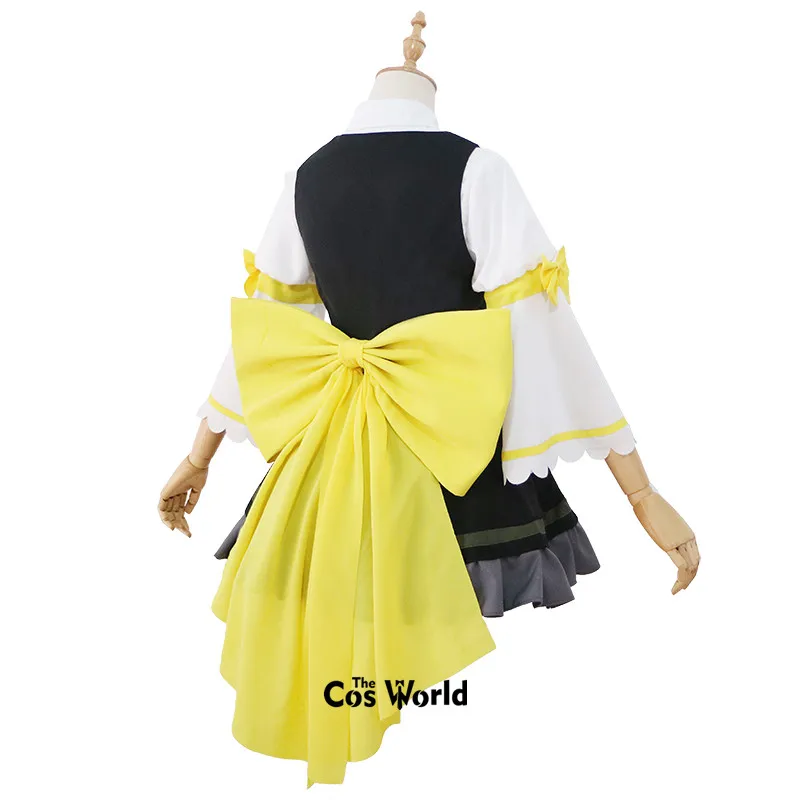 Love Live Sunshine Aqours Kunikida Hanamaru платье для горничной униформа наряд аниме костюмы