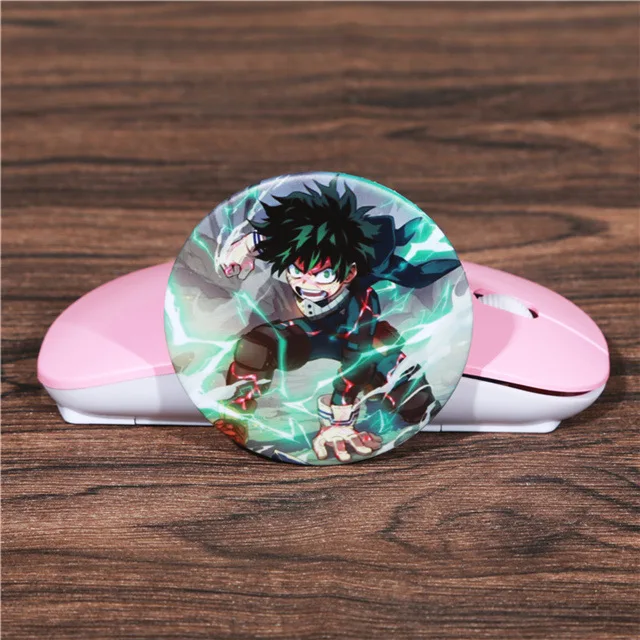 FFFPIN 5,8 см японская брошь в стиле аниме My Hero Academy Badge izku Midoriya Breastpin King Pin Coin Collect Россия Испания Домашний рюкзак - Окраска металла: Model H