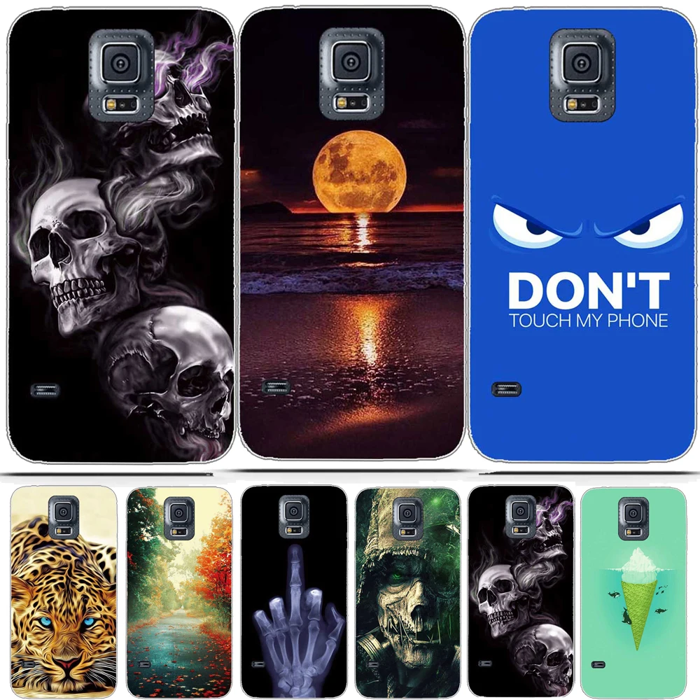 Фото Чехол для Samsung Galaxy S5 i9600 силиконовый чехол G900F|case for samsung galaxy|case samsungcase |