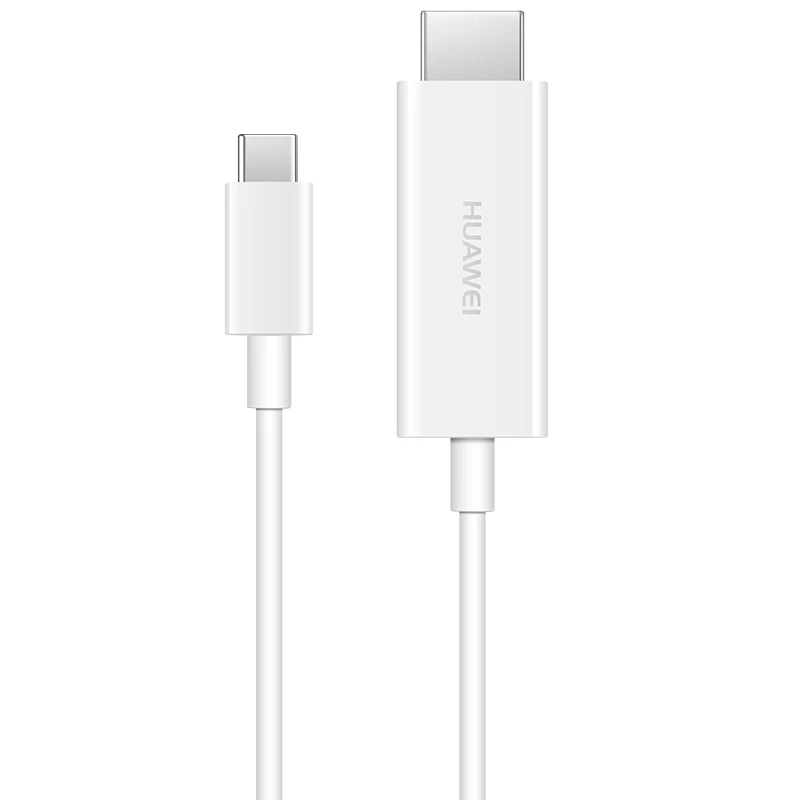 4K 1,5 м HUAWEI Простой проекционный кабель штекер USB C type C к HDMI mate 20 Pro X RS mate 10 Pro P20 Plus Note 10 mate book - Цвет: Huawei Original