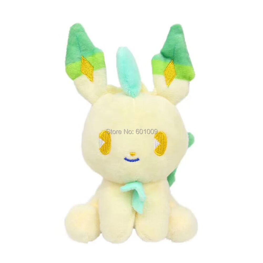 10/лот Saiko Soda Пикачу Sylveon Umbreon Flareon vaporion Jolteon Eevee Espeon Leafeon Glaceon 10 см плюшевый брелок игрушка Розничная