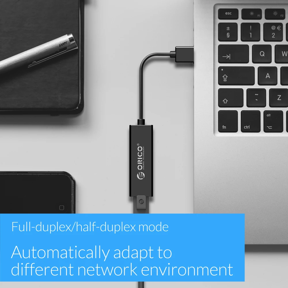 ORICO USB 2 0 гигабитный Ethernet адаптер к RJ45 lan сетевая карта для Windows 10 8 1 7 XP Mac OS ноутбук