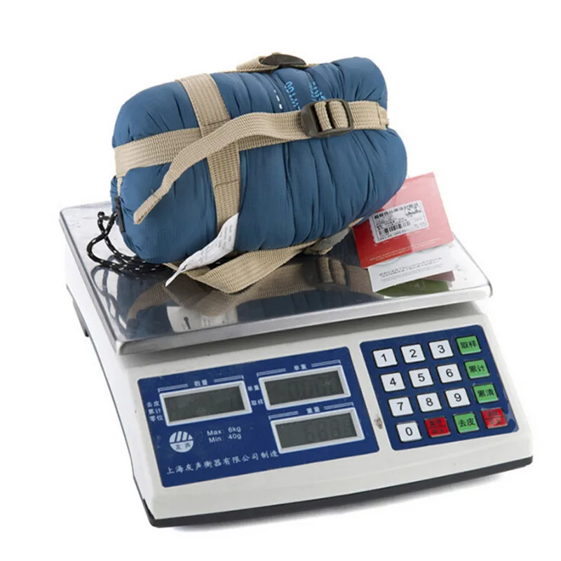 Сверхлегкий спальный мешок для взрослых двойной кемпинга уличные спальные мешки