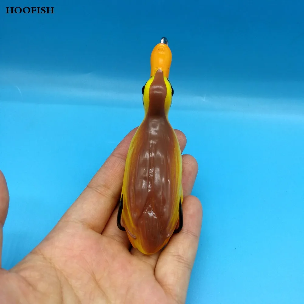 HOOFISH, 5 шт./лот, приманка для ловли рыбы змей, щука, искусственная приманка, 21,5 г/9,5 см, 5 цветов, Реалистичная, 3D, уток, мягкая, Pla stic
