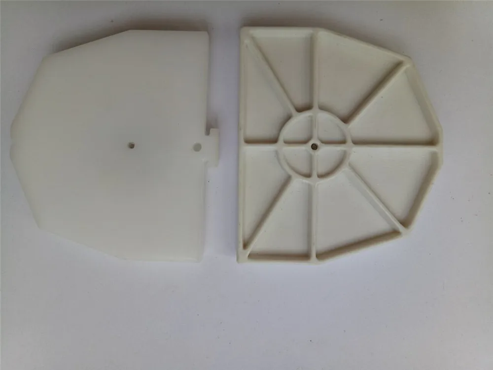 20 шт Стоматологическая лабораторная полукруглая Шестигранная пластиковая