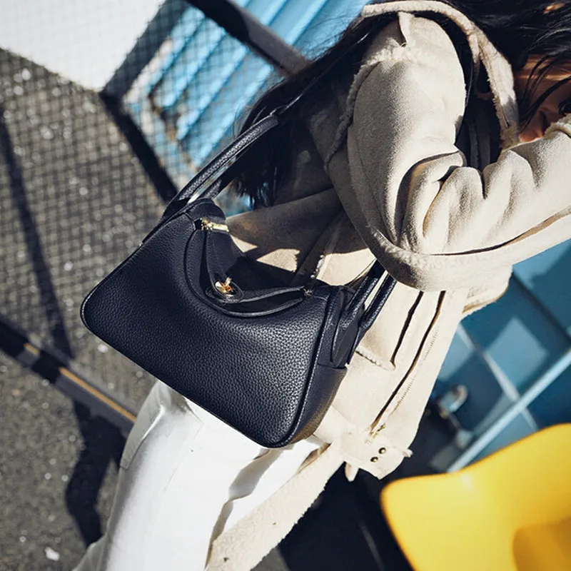 Женская сумка тоут из натуральной кожи с текстурой личи|bag ladies|ladies shoulder bagtote bag |