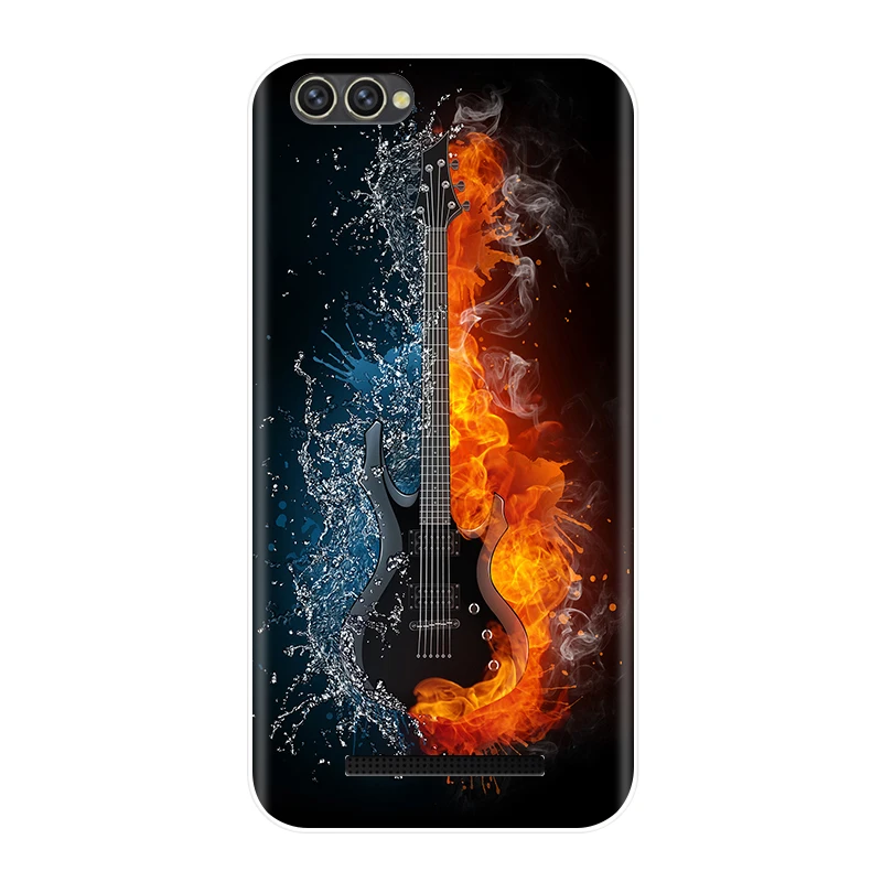 Чехол для Телефона Для Doogee X30 5 дюймов Мягкий Силиконовый ТПУ милый кот окрашенный