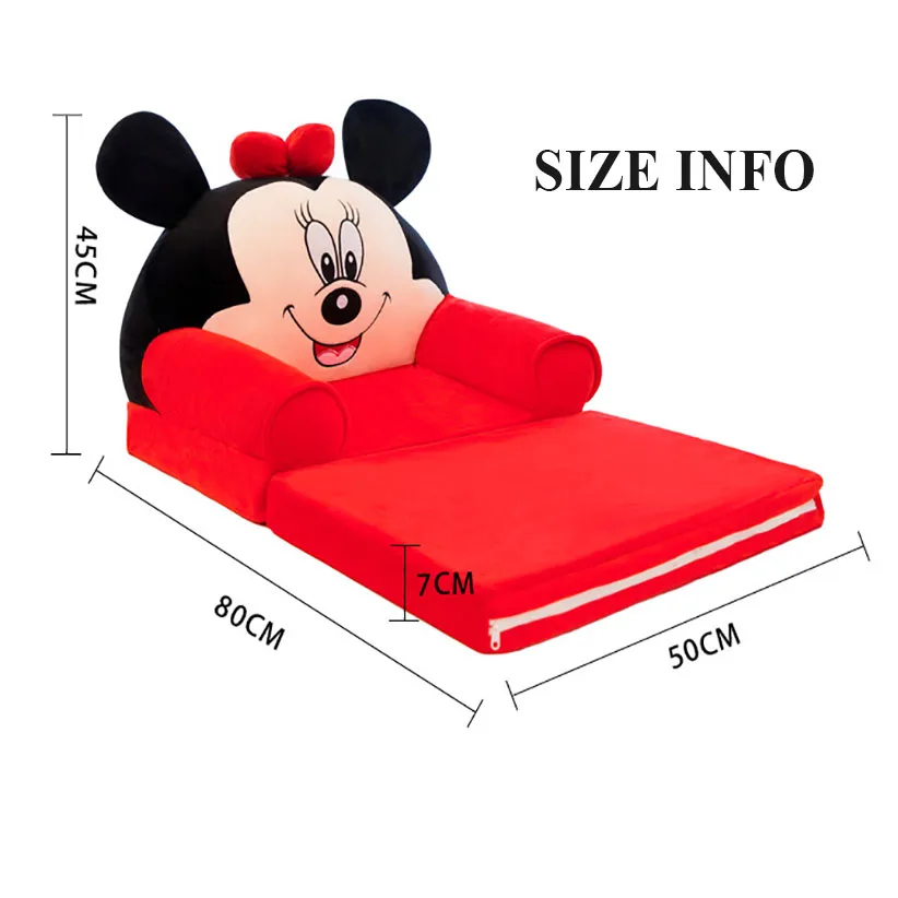 Новые сложенный детей диван с мультипликационным героем детский стульчик