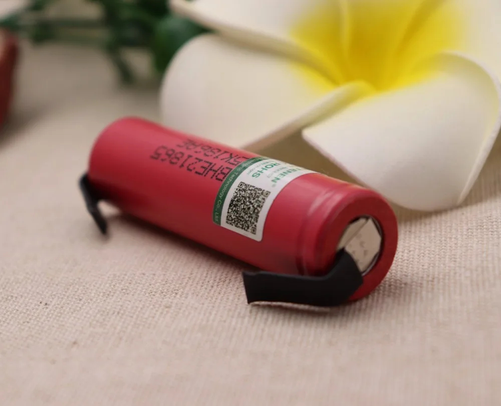 10 шт. для LG 18650 HE2 3,6 V батарея 2500mAh 20A 35A высокий расход HE2 18650 he2 батареи электроинструменты DIY никель