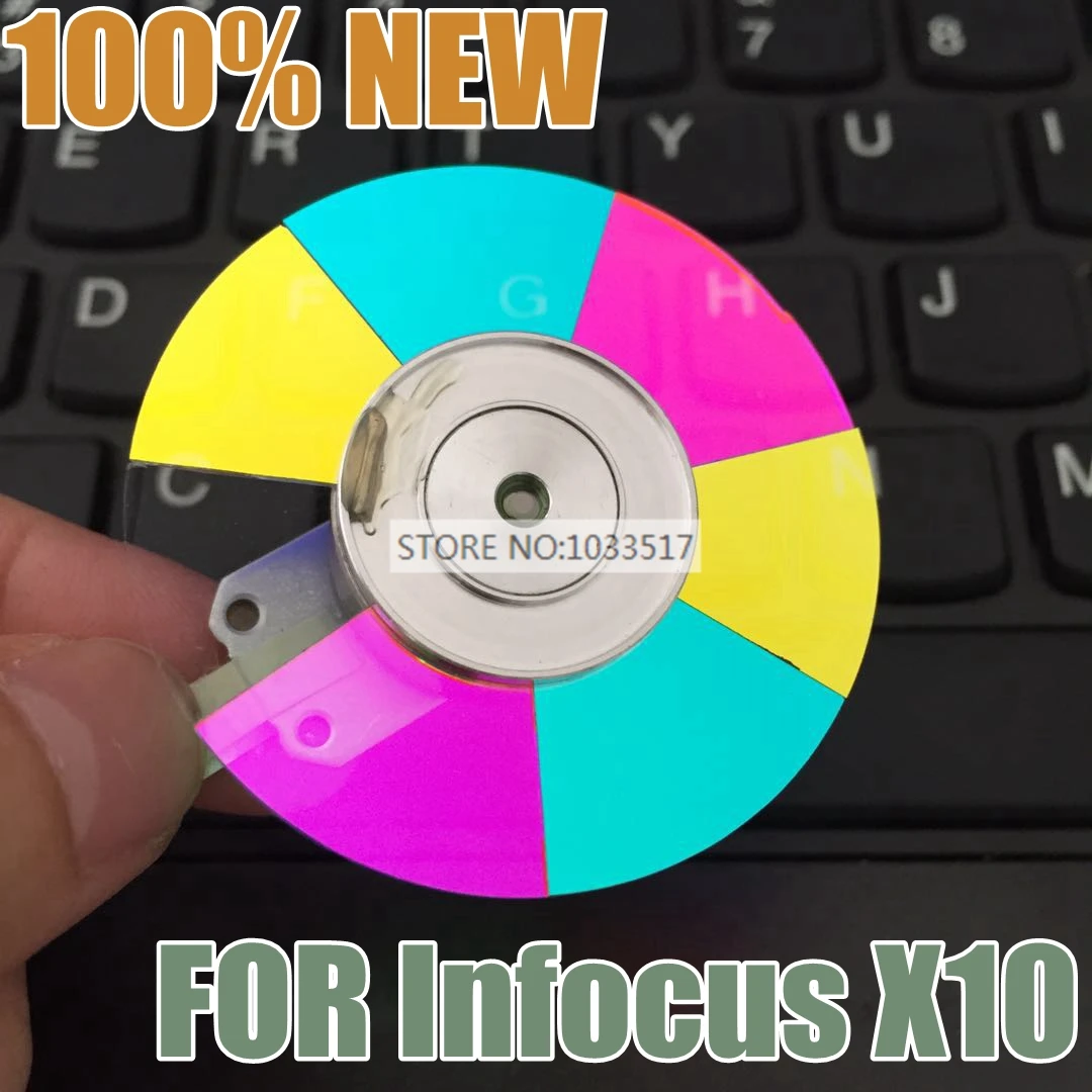 

100% new color wheel for Infocus X10 projectors