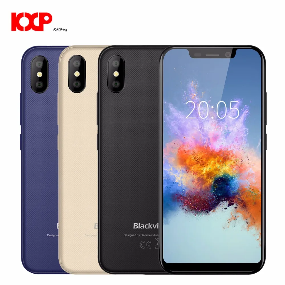 Новое поступление Оригинал Blackview A30 смартфон 19:9 5 дюймов 2 ГБ Оперативная память 16