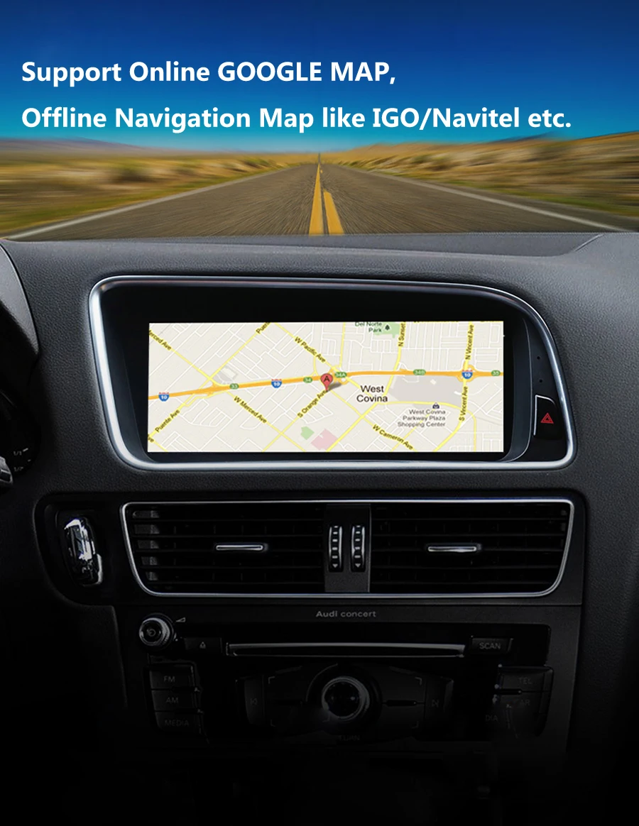 Android 8,0 экран 8 ядро Премиум система машинный gps навигатор для Audi A4L A4 Q5 A5 Высокая-класс phonelink bluetooth Радио устройство
