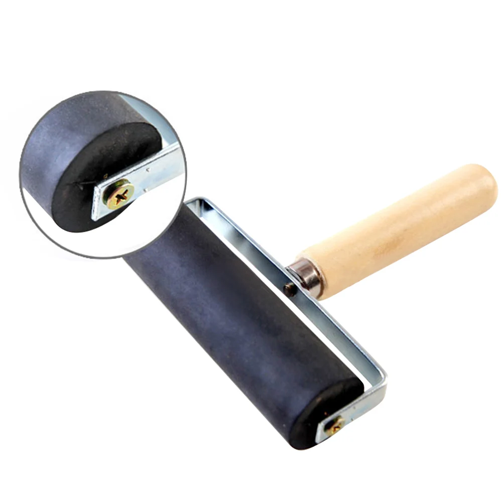 10 см Печатный ролик инструменты для скрапбукинга обои штамповки чернила клея