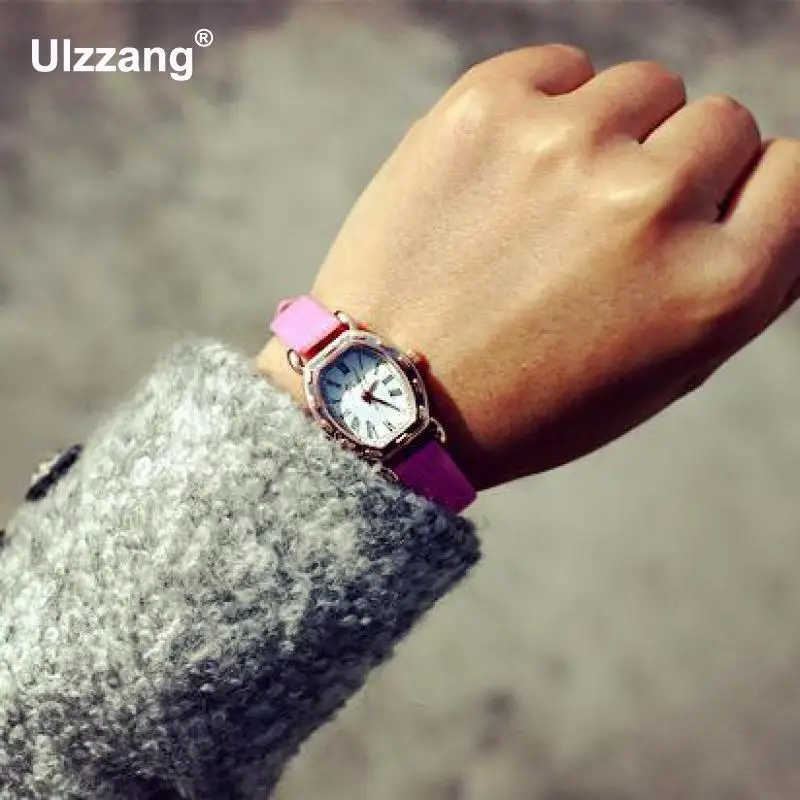 Модные красивые черные белые розовые розовое золото стальной корпус Римский