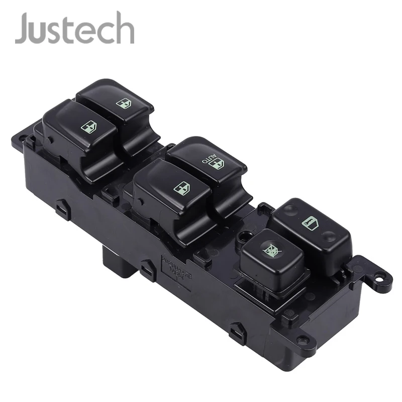 

Justech Master Power Window Regulator Switch Fit Front,Left For Hyundai 05-07 Sonata 93570-3K010 14 Pins Push Pull Switch