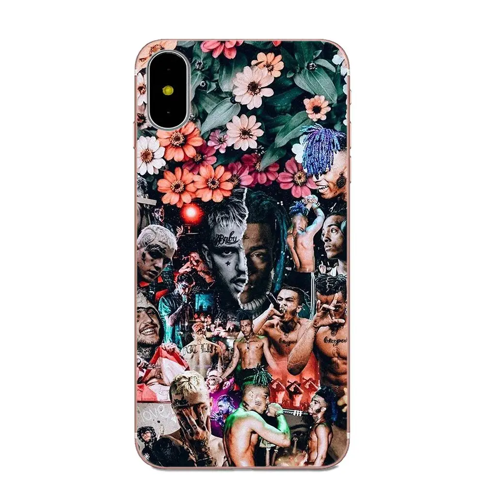 Мягкий ТПУ мобильный телефон для Sony Xperia Z Z1 Z2 Z3 Z4 Z5 compact Mini M2 M4 M5 T3 E3 E5 XA XA1 XZ Premium Lil Peep