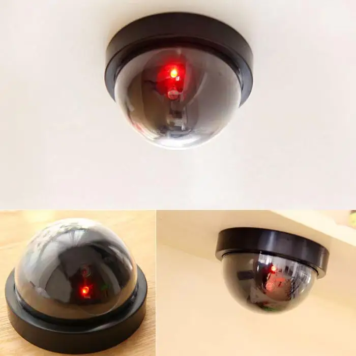 Имитация камеры безопасности поддельные Dome Dummy камера с вспышкой светодиодный светильник UY8