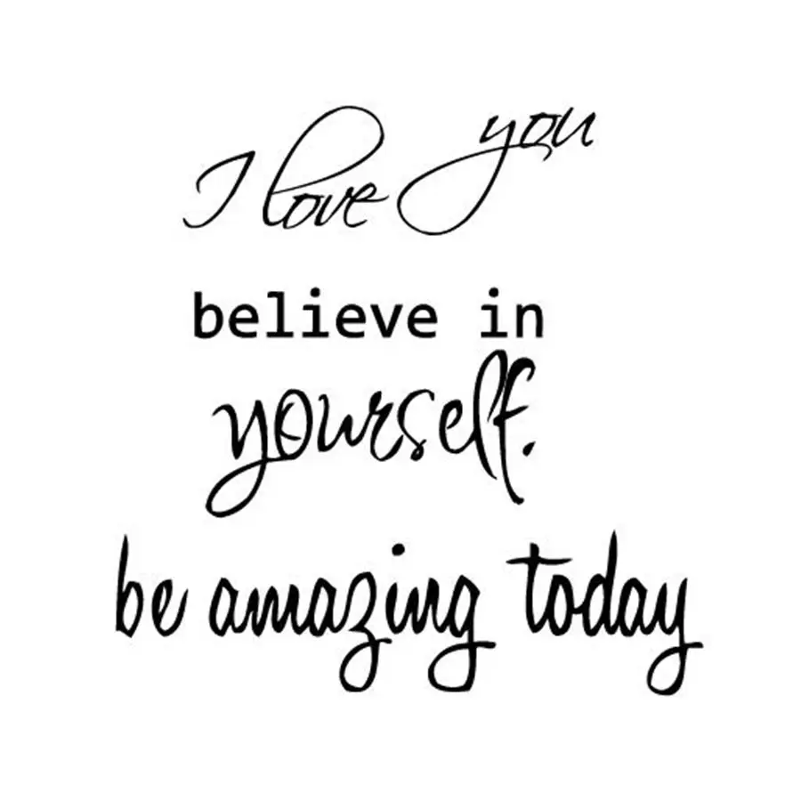 Вдохновляющая Зеркальная Наклейка мотивирующая Настенная на зеркало для