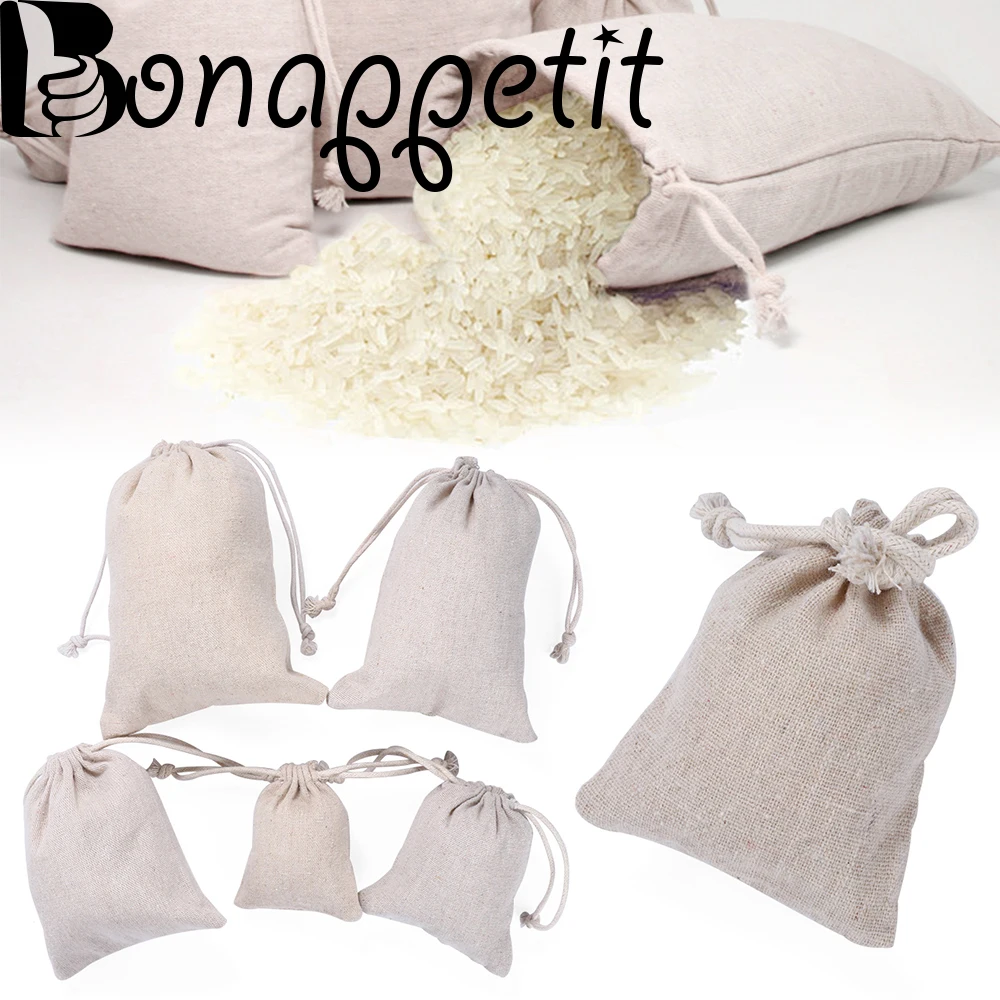 Сумка Органайзер для конфет ручной работы хлопковые простые ранцы хранения еды