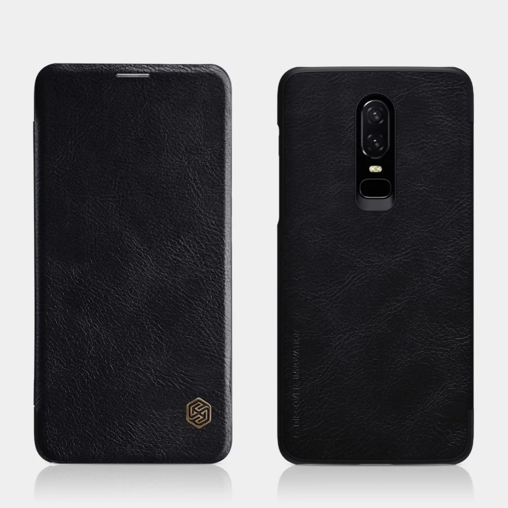 Чехол NILLKIN oneplus 6 в винтажном стиле из искусственной кожи откидная крышка с