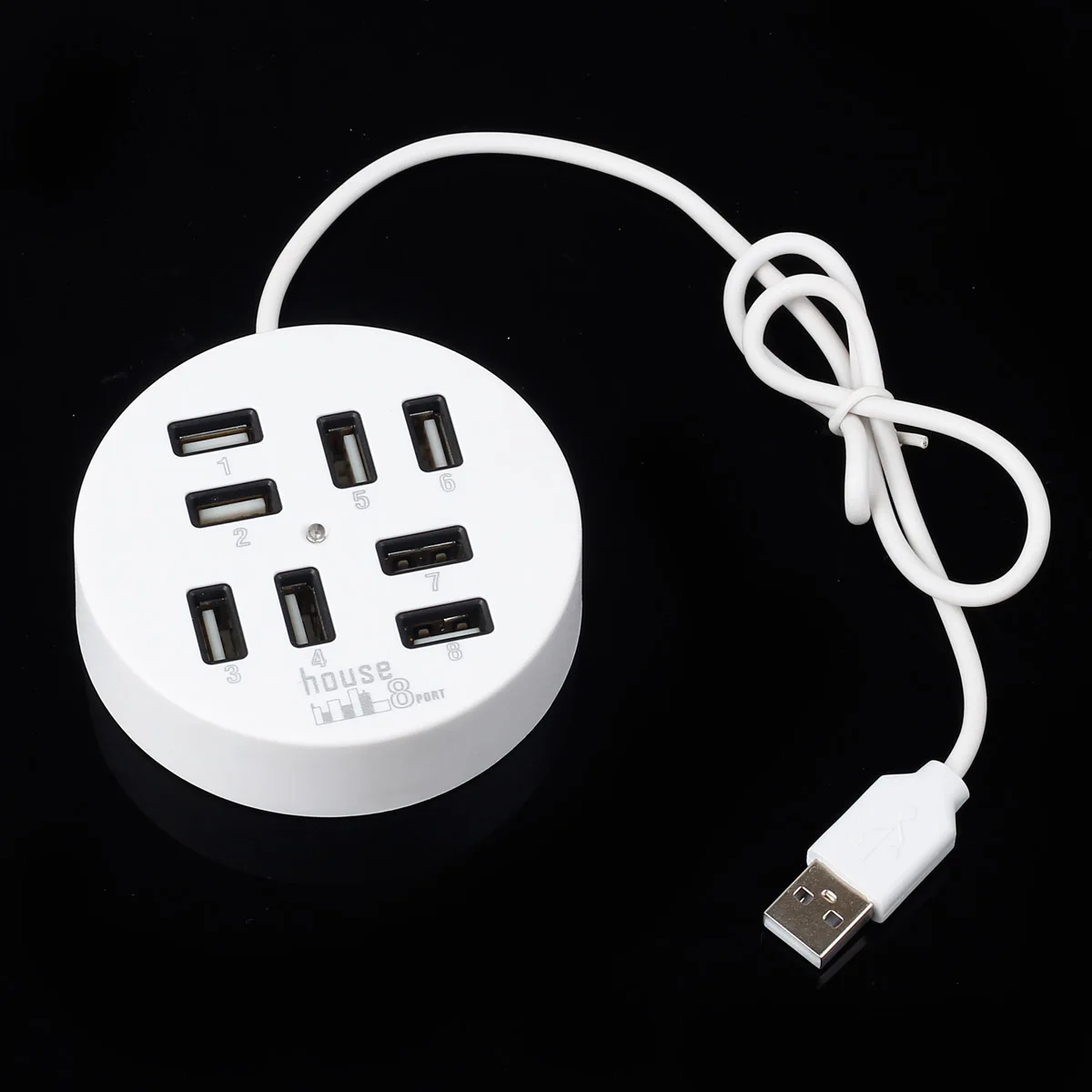 Micro usb хаб 8 Порты высокое Скорость 2 0 Hub адаптер multi USB Совместимость мини