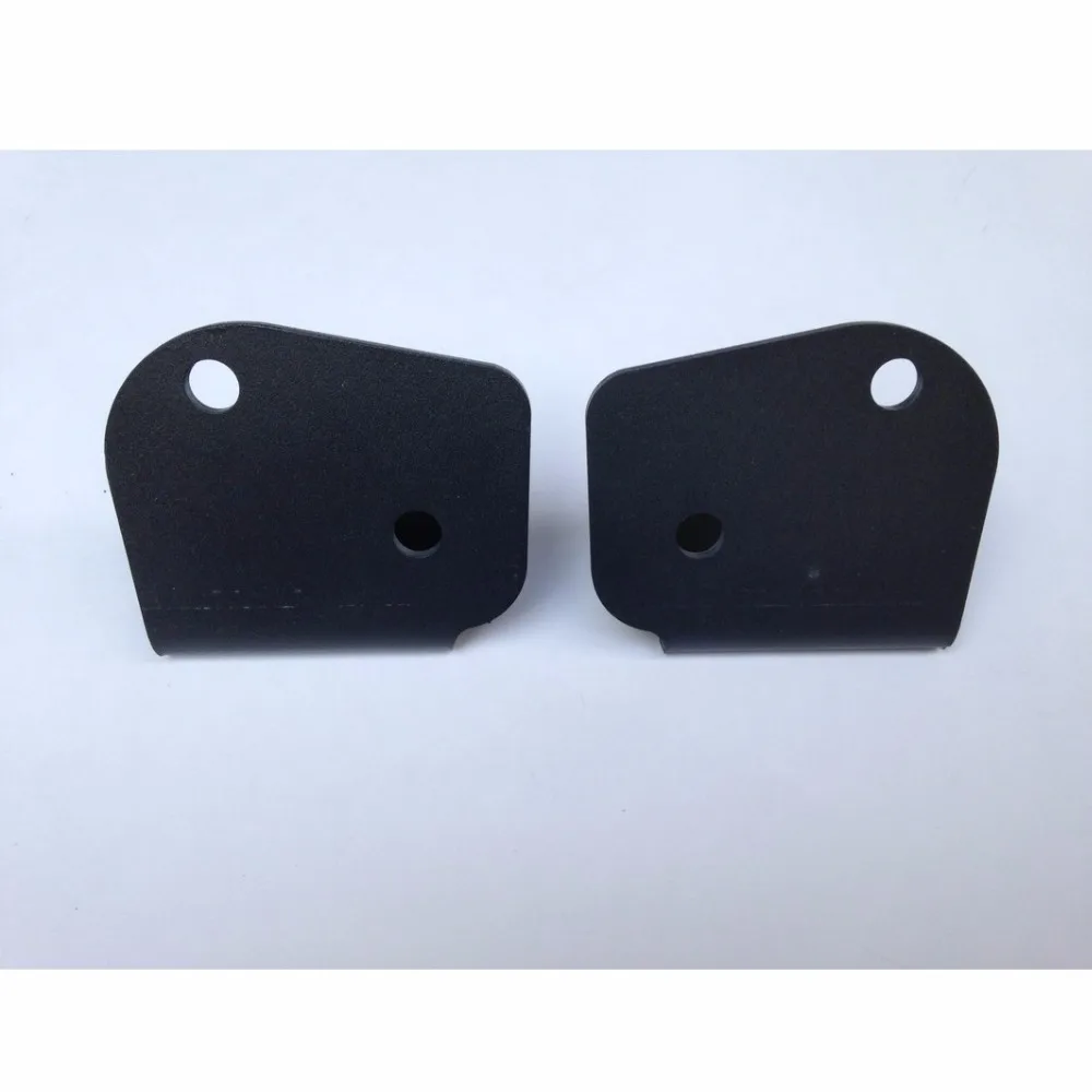 Пара стальных черных углов A стойка светодиодные рабочие фары монтажные