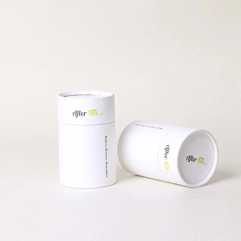 Оптовая продажа 500 шт./лот экологически чистый бумажный цилиндр упаковочная