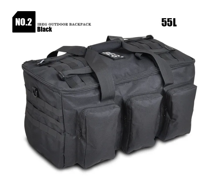 55L открытый спортивный Мужской Рюкзак Molle военный Тактический штурмовой пакет 1000D нейлон для альпинизма пешего туризма кемпинга охоты