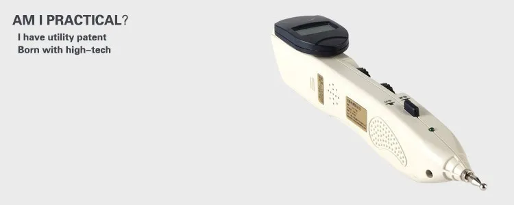Новая версия электронная Акупунктура ручка автоматический acu-point детектор с Меридиан Массажная терапия Руководство пользователя на английском языке