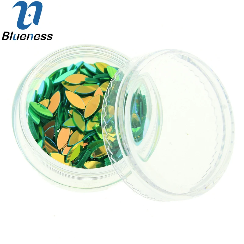 3D Многоцветный AB блестки дизайн ногтей конский глаз 12 видов цветов аксессуары