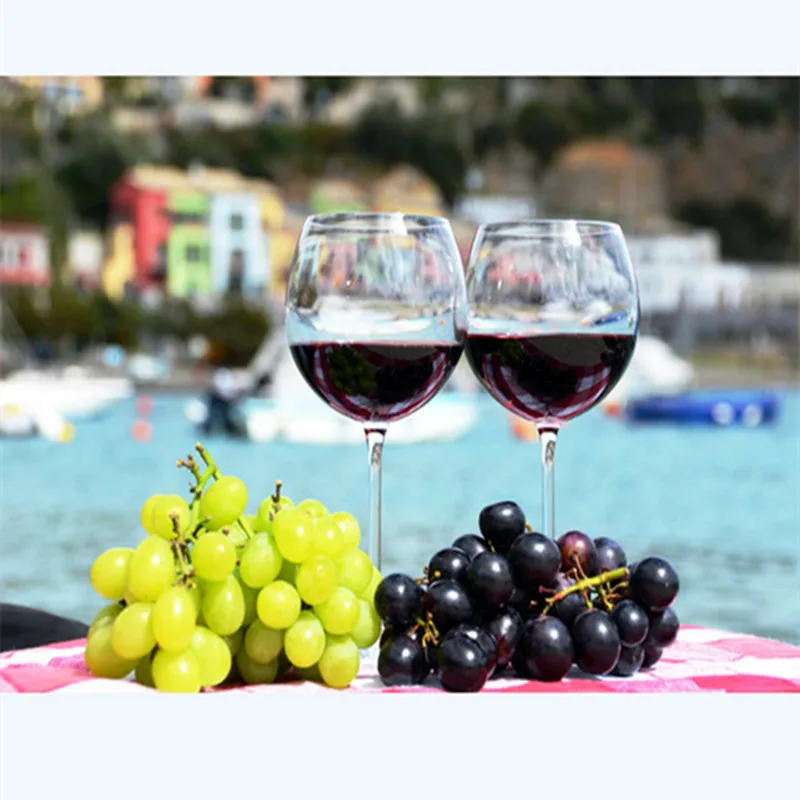 Wine &amp grape crystal diy Diamond cross stitch 5D full drill diamond painting embroidery mosaic of rhinestones set | Дом и сад