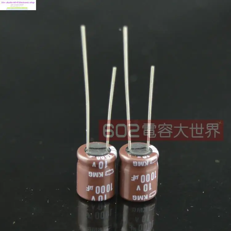 2018 hot sale 20pcs/50PCS Authentic NIPPON 10v1000uf 1000uf 10V 10*12 KMG capacitor Electrolytic Capacitor 105 Free shipping | Электронные