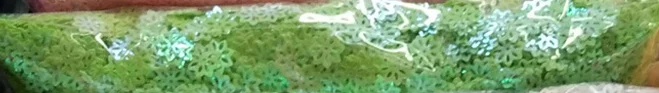 AB green 9 мм полые снежинки форма, Сыпучие блёстки Блестки для скрапбукинга ручной работы DIY Рождественский Декор Швейные аксессуары для одежды 20 г - Цвет: AB green