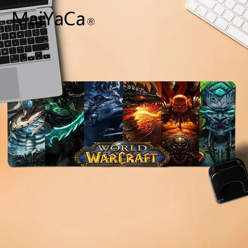 MaiYaCa Новый Печатный Большой Коврик для мыши World of warcraft ПК компьютерный коврик