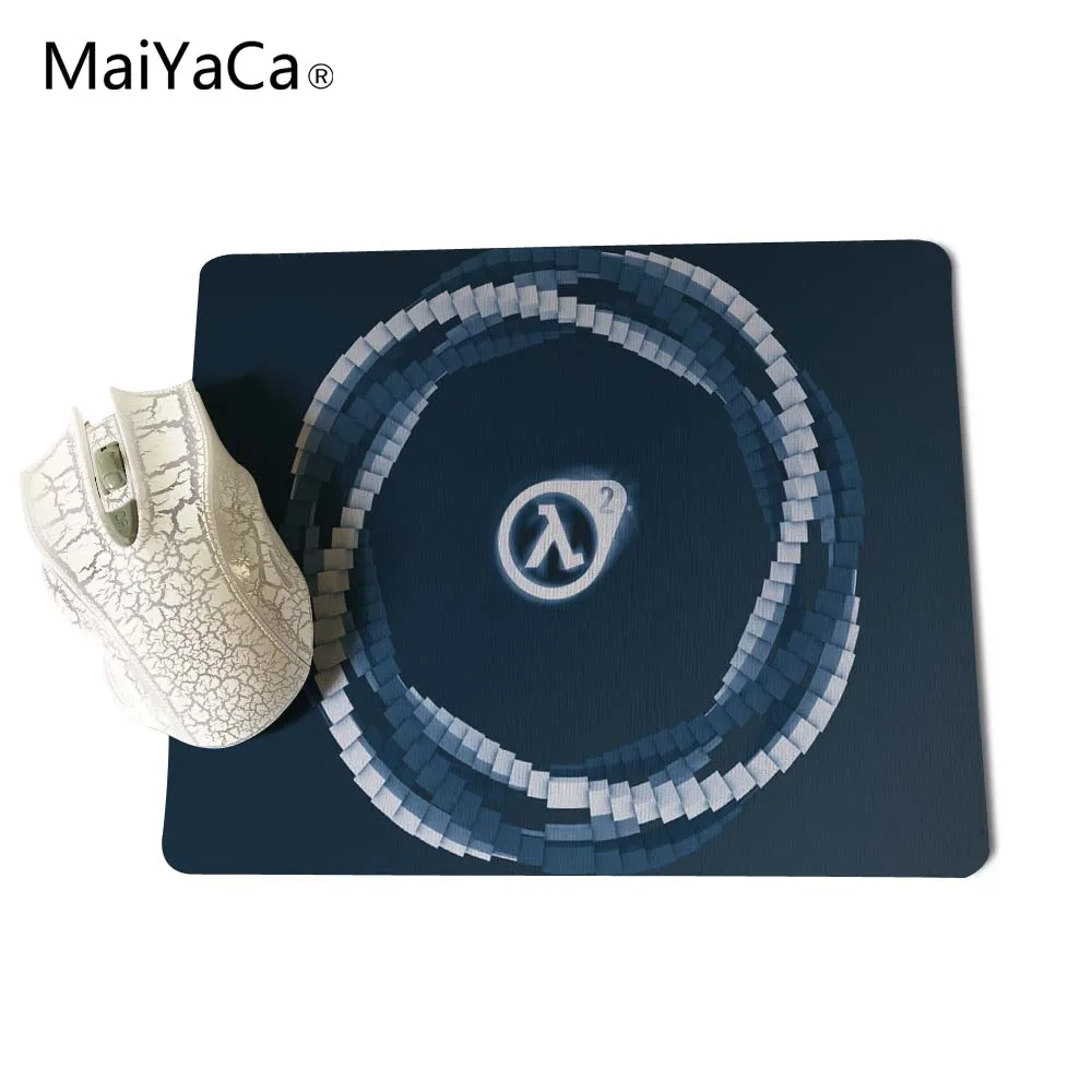 MaiYaCa Half Life 2 Logo компьютерный коврик для мыши коврики для украшения рабочего стола Нескользящий Резиновый Коврик