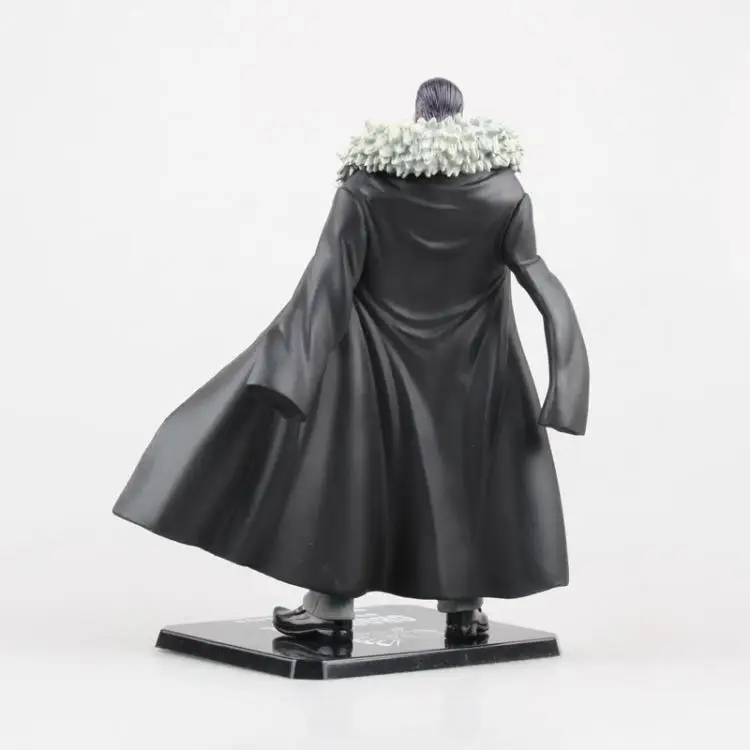 Новый 6 ''Япония фигурку аниме ONE PIECE сэр Крокодил Mr.0 пальто черный Ver Модель