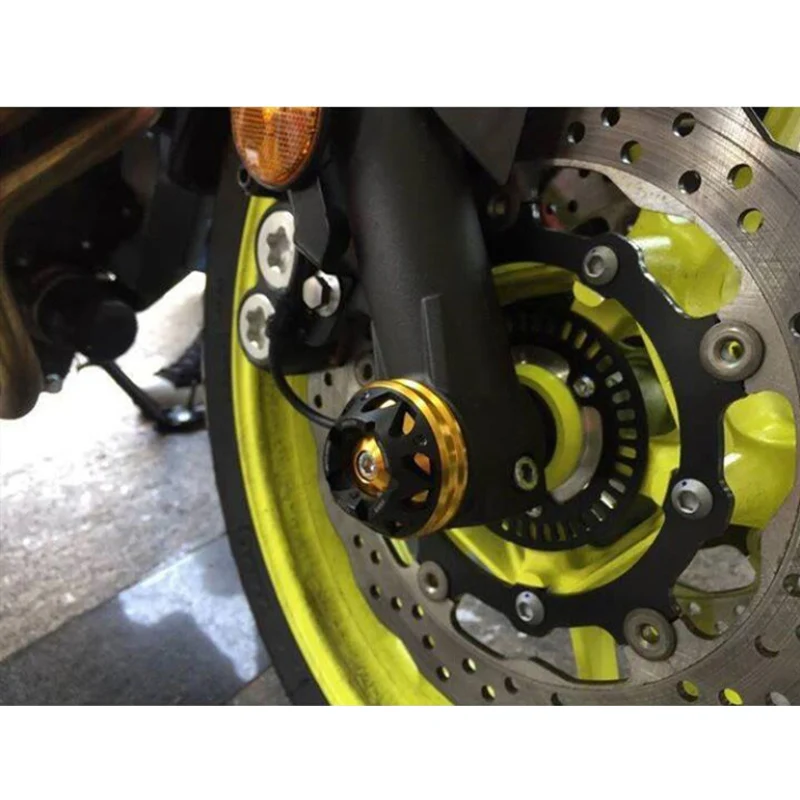 Для Yamaha YZF R6 YZFR6 2017 2018 CNC переднее заднее колесо ползунок амортизатор защита от