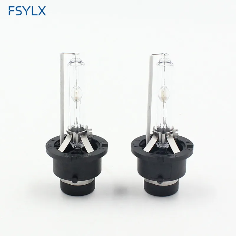 FSYLX Авто D2S D2C D4S D4C 35W 12V HID Ксеноновые фары лампы 4300K 6000K Автомобильные ксеноновые