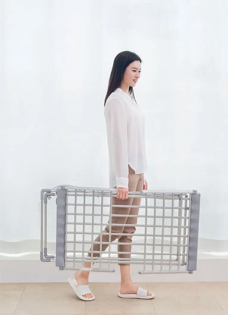 

QINDAO Thermostatic Electric Folding Drying Rack Constant Temperature Drying High Material Charging Drying Hanger