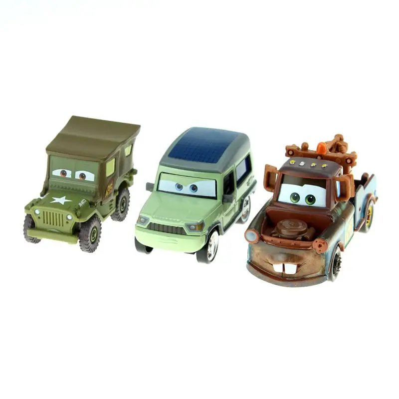 Модель автомобиля игрушечного из сплава 3 шт./лот Disney Pixar Тачки матер Майлс