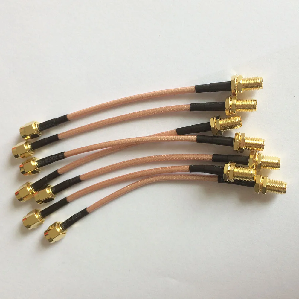 ALLISHOP WiFi антенна для беспроводного маршрутизатора удлинитель ВЧ Фидер RP SMA штекер