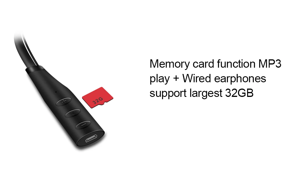 MP3-плеер Bluetooth наушники с микрофоном Bluetooth Mp3 музыкальный плеер Поддержка TF/TF карты макс до 32 Гб беспроводные наушники для телефона