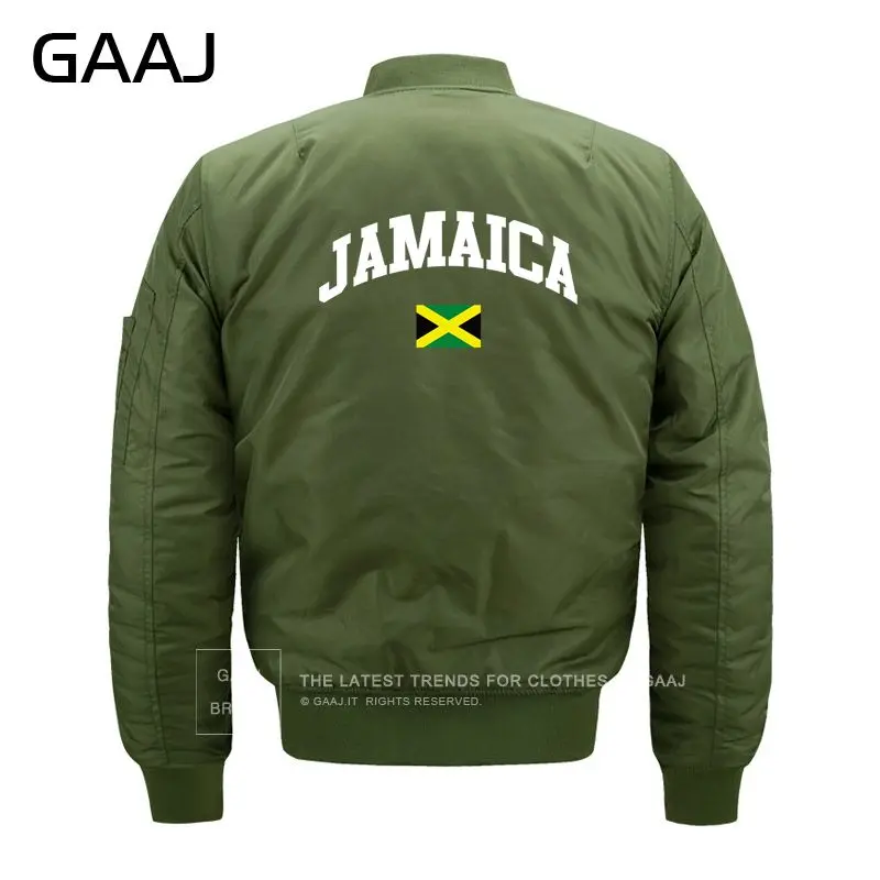 GAAJ Jamaica куртка с изображением флага Мужская Мода 6XL 7XL 8XL куртка ветровка одежда для мужчин парка брендовая одежда уличная одежда#04801