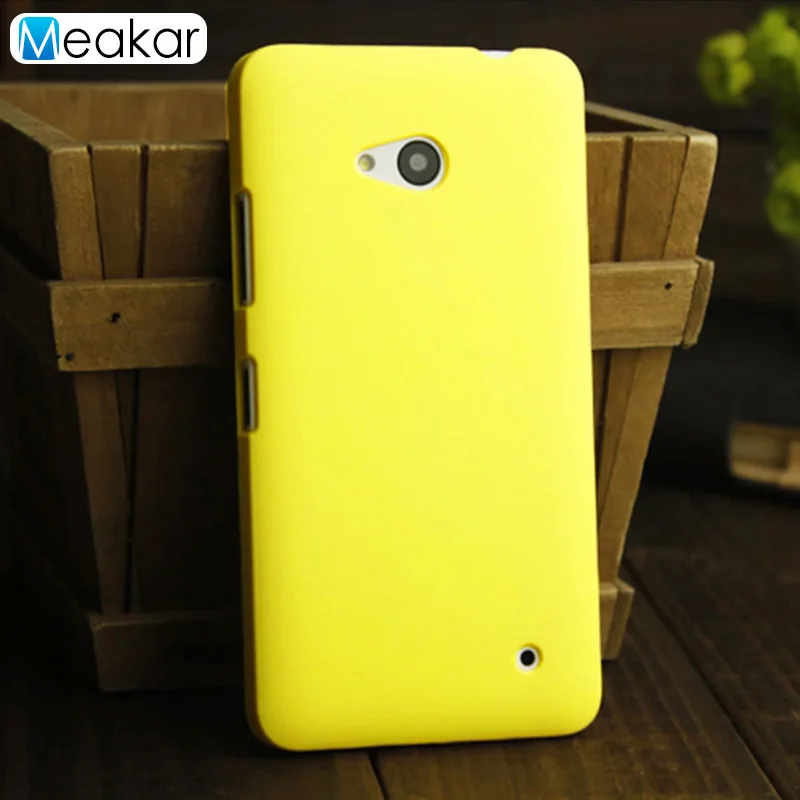 Матовый пластиковый чехол 640 для microsoft Lumia 640 чехол для microsoft Nokia Lumia Lte Dual Sim чехол-лента на заднюю панель - Цвет: yellow