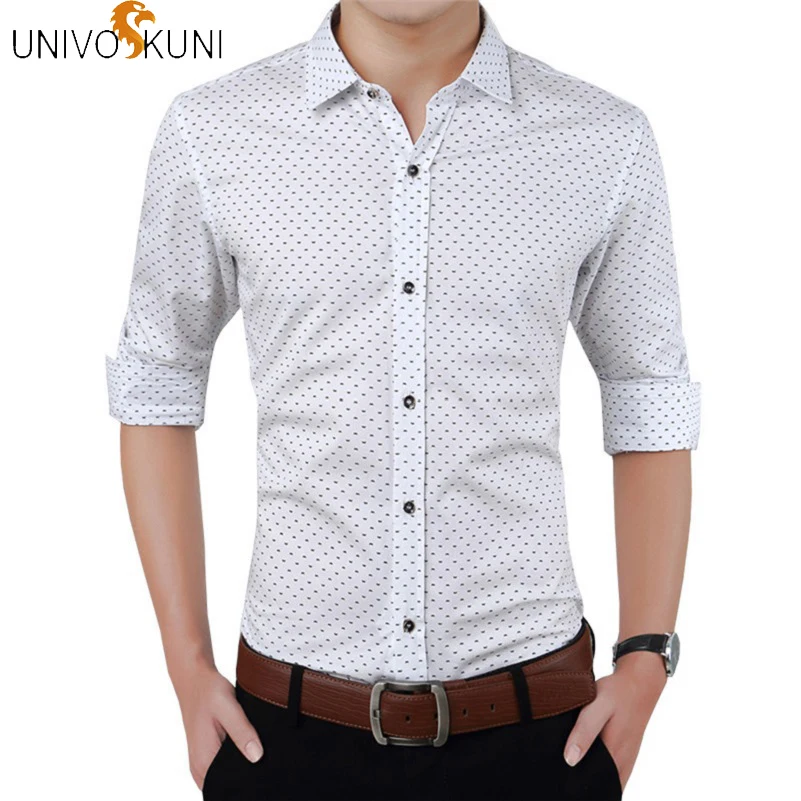

Spring Hot Sale Homme Shirt Fit Slim Korean Version Men Business Casual Long Sleeve Fashion Camisas Plus Size M-5XL Q5179