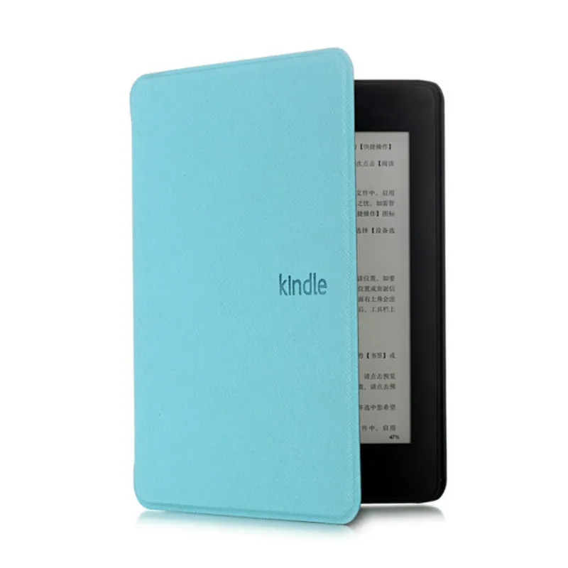 Blue Магнитный смарт-чехол для Amazon, Kindle Paperwhite, чехол для Kindle Paperwhite 4, чехол 10го поколения - Цвет: Blue