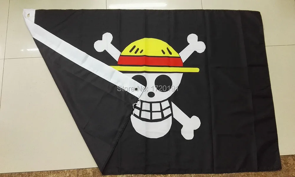 Эдвард Ньюгейт белый пиратский флаг Huzi Hai оптом размер 90x150 см|pirate flag|flags free shippinganimal