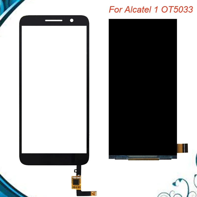 Сменный сенсорный ЖК экран для Alcatel 1 5033 5033D 5033X 5033Y 5033A 5033J|Экраны мобильных