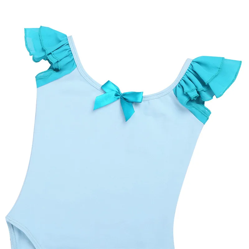 Детский гимнастический купальник MSemis для девочек балетное платье детское