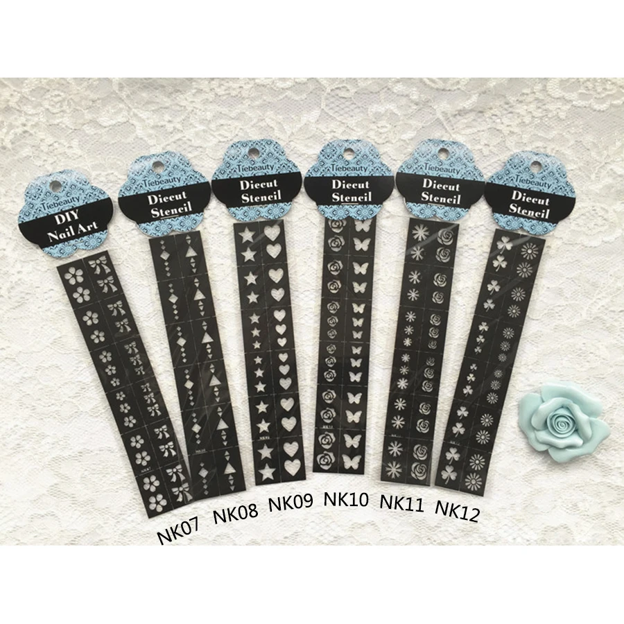 2019 1 шт штамп лак для ногтей аэрограф блесток Клевер Подсолнух тиснение Маникюр